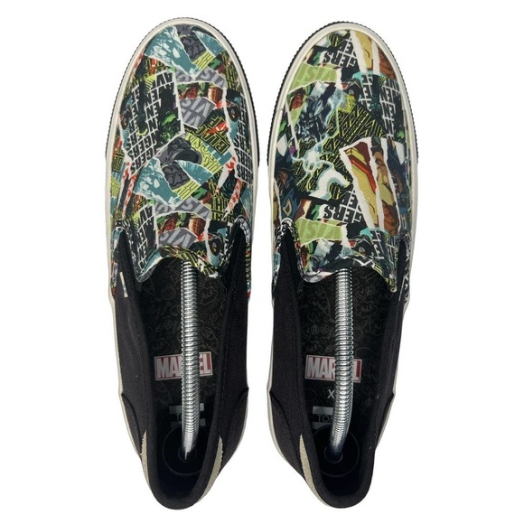 EUC TOMS X Marvel Baja Slip On Limited Edition Avengers Shoes Men\'s Size 10.5 main image 8